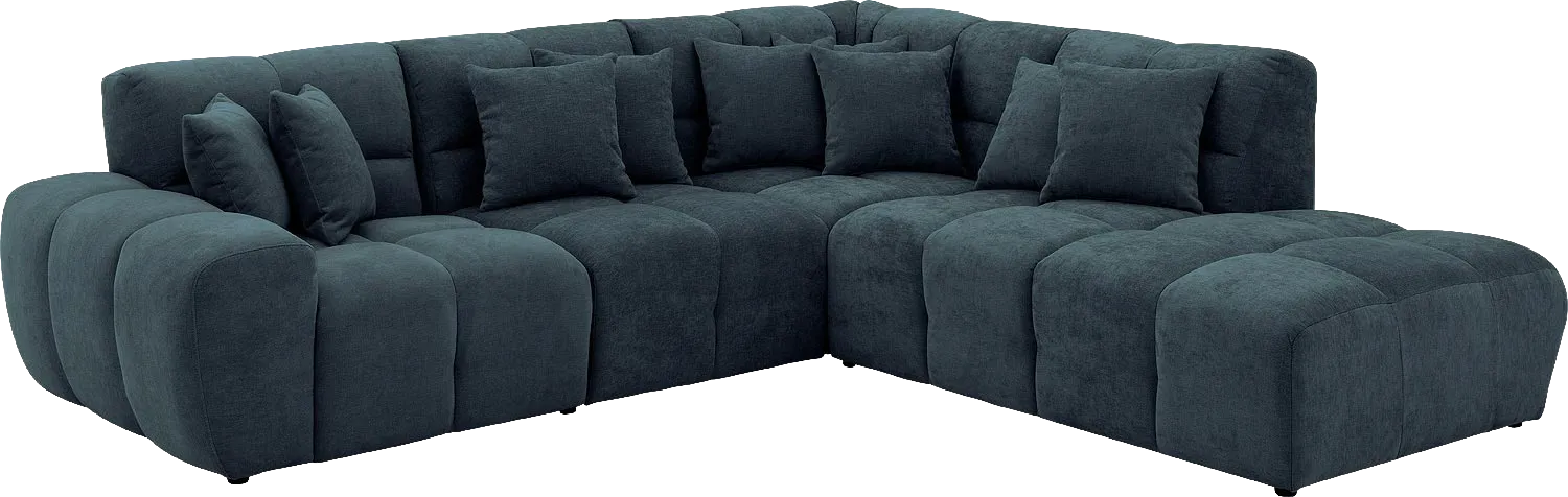 Goossens Excellent Kubus Bank Stof Blauw - 8252719-goossens-excellent-kubus-bank-stof-blauw-02