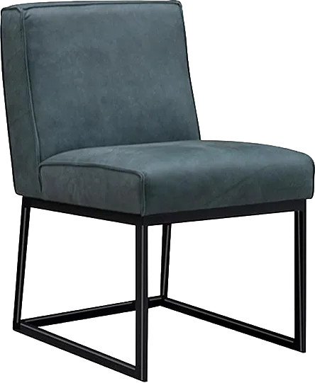 Goossens Excellent Ton Eetkamerstoel Leer Zwart - 8233403-goossens-excellent-ton-eetkamerstoel-leer-zwart-01