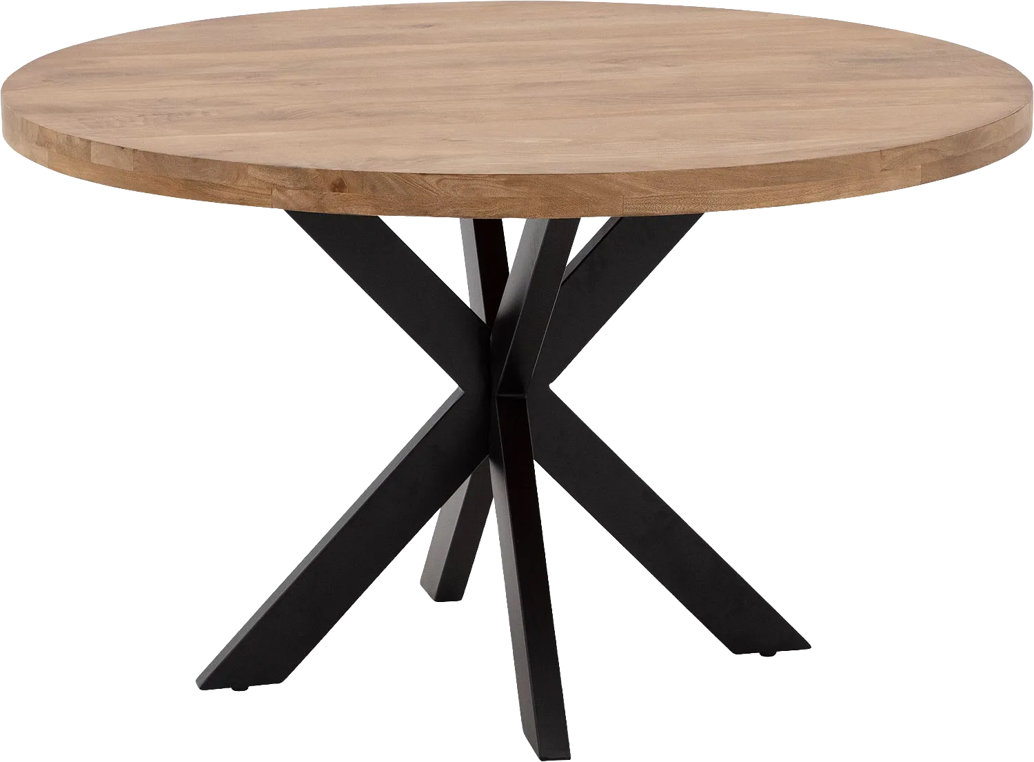 Goossens Basic Lecce Eettafel Mango Bruin - 8243822-goossens-basic-lecce-eettafel-mango-bruin-01