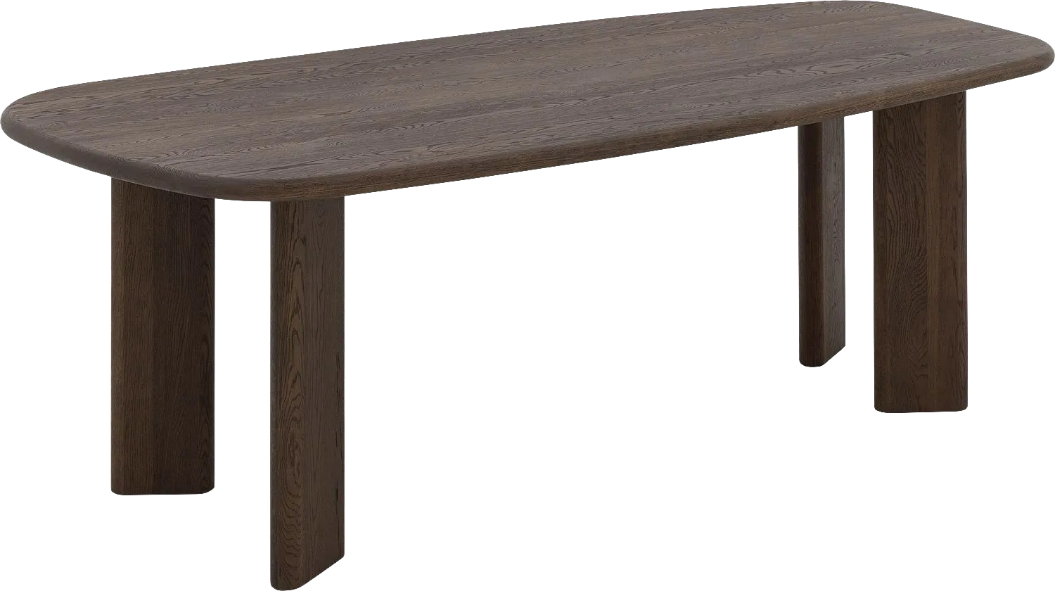 Goossens Slim Eettafel Eiken Donker Bruin - 8252121-goossens-slim-eettafel-eiken-donker-bruin-02
