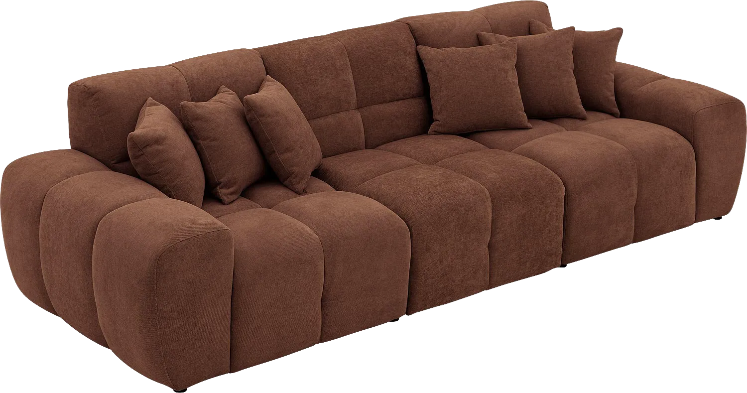 Goossens Excellent Kubus Bank Stof Bruin - 8252694-goossens-excellent-kubus-bank-stof-bruin-04