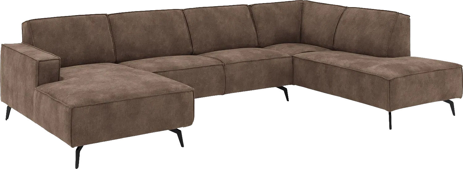 Goossens Basic Hercules Bank Microvezel Bruin - 8231981-goossens-basic-hercules-bank-microvezel-bruin-02
