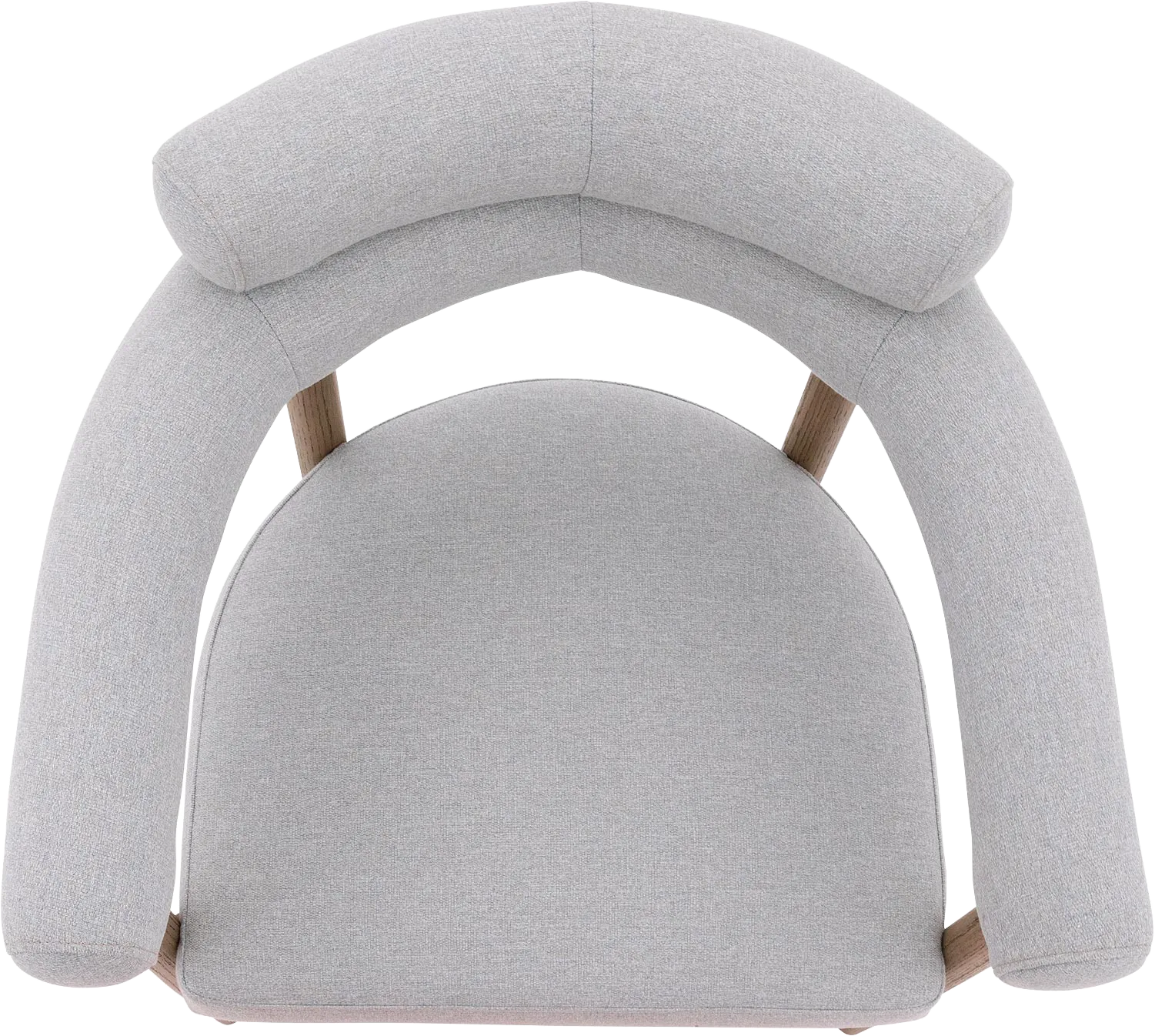 Goossens Excellent Splinter Eetkamerstoel Stof Grijs - 8235284-goossens-excellent-splinter-eetkamerstoel-stof-grijs-07