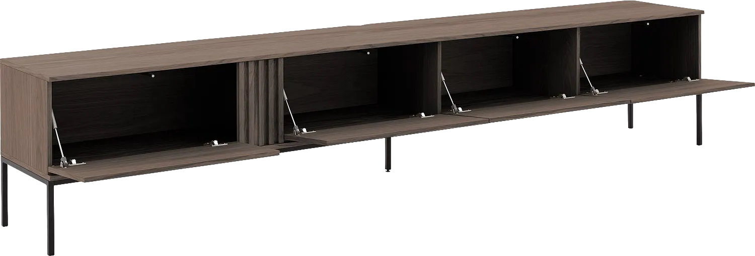 Goossens Viola Tv Meubel Eiken Donker Bruin - 8244517-goossens-viola-tv-meubel-eiken-donker-bruin-06