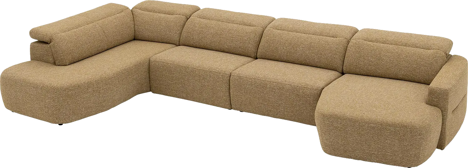 Goossens Comoda Bank Stof Geel - 8260253-goossens-comoda-bank-stof-geel-10