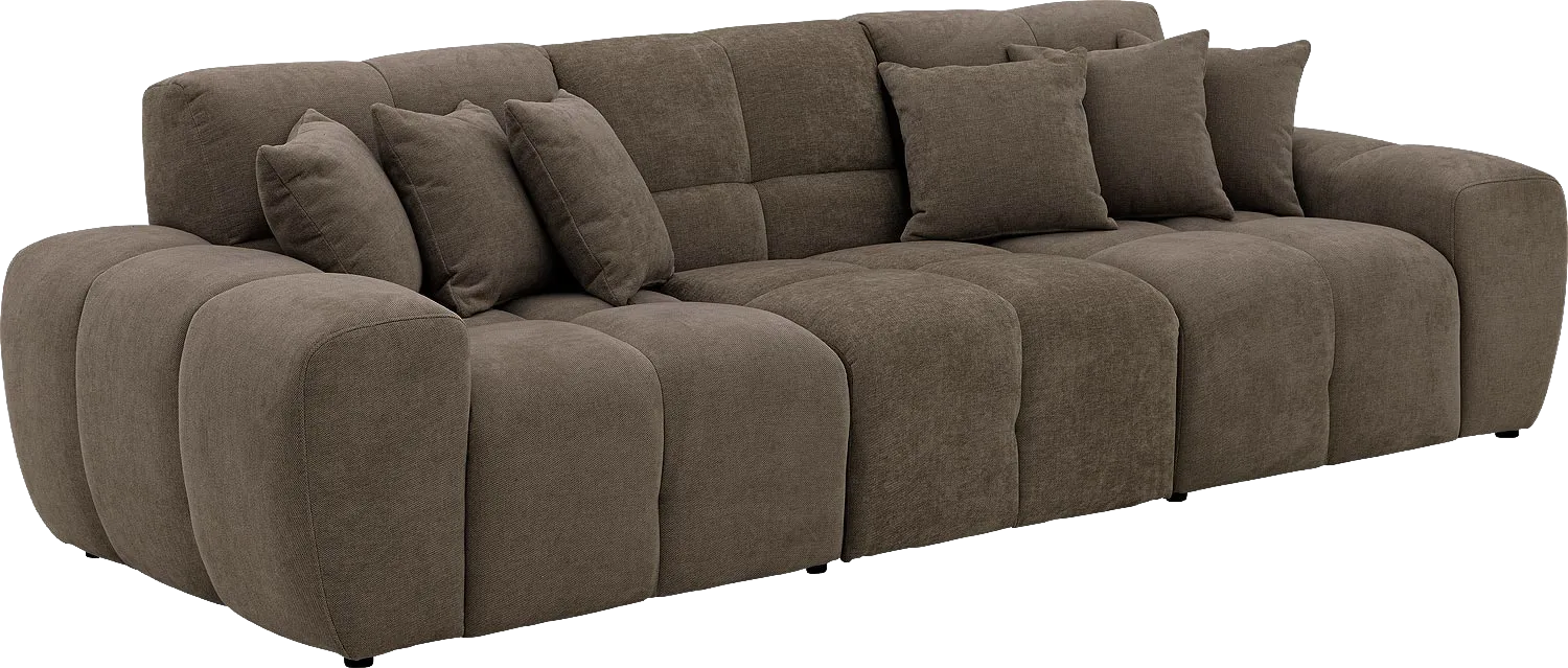 Goossens Excellent Kubus Bank Stof Bruin - 8252696-goossens-excellent-kubus-bank-stof-bruin-02