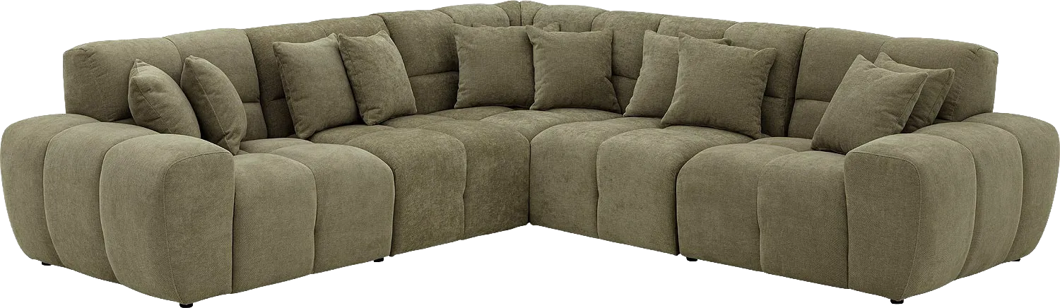 Goossens Excellent Kubus Bank Stof Groen - 8252771-goossens-excellent-kubus-bank-stof-groen-02