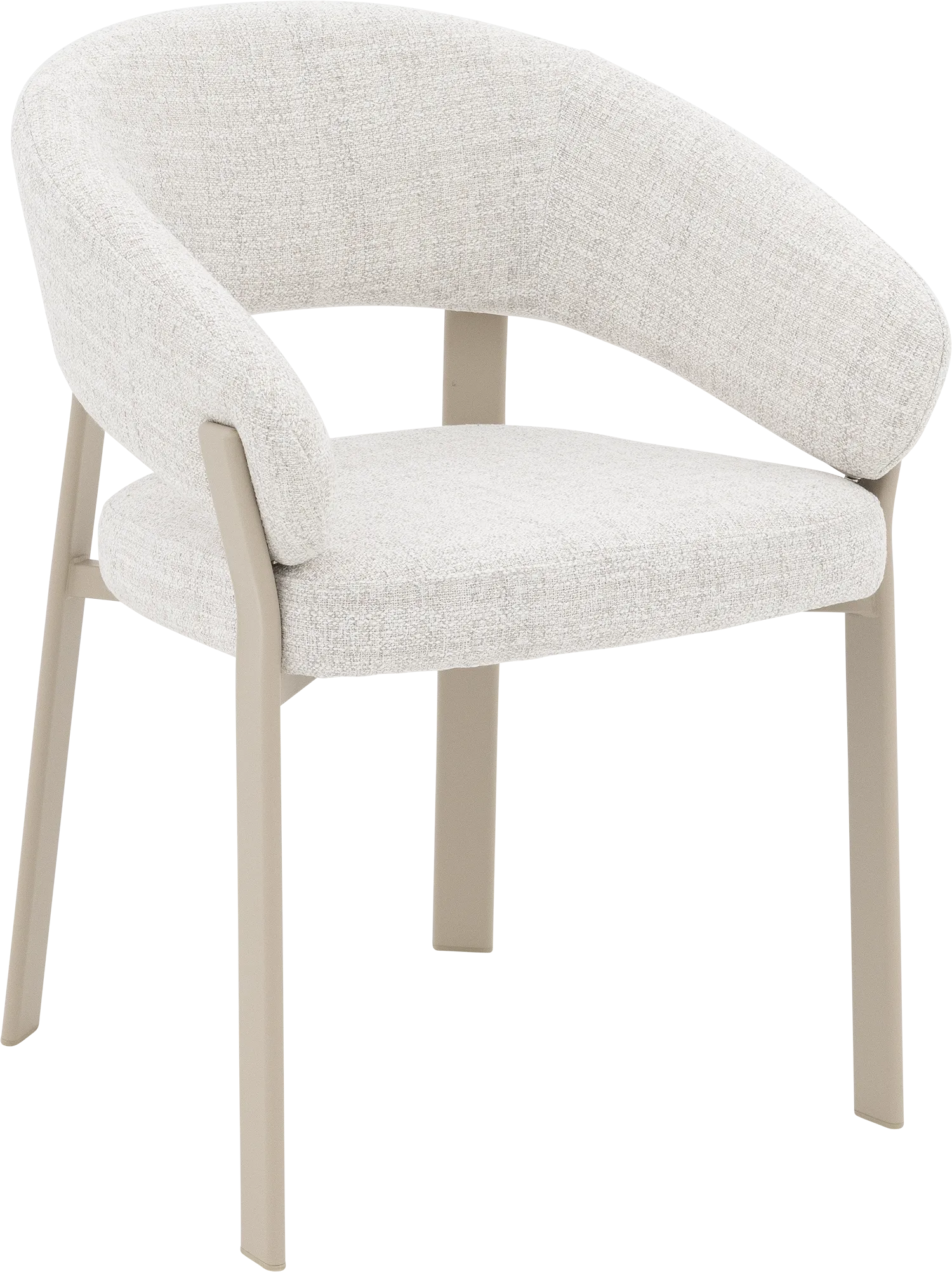 Goossens Basic Linde Eetkamerstoel Stof Beige - 8260447-goossens-basic-linde-eetkamerstoel-stof-beige-15
