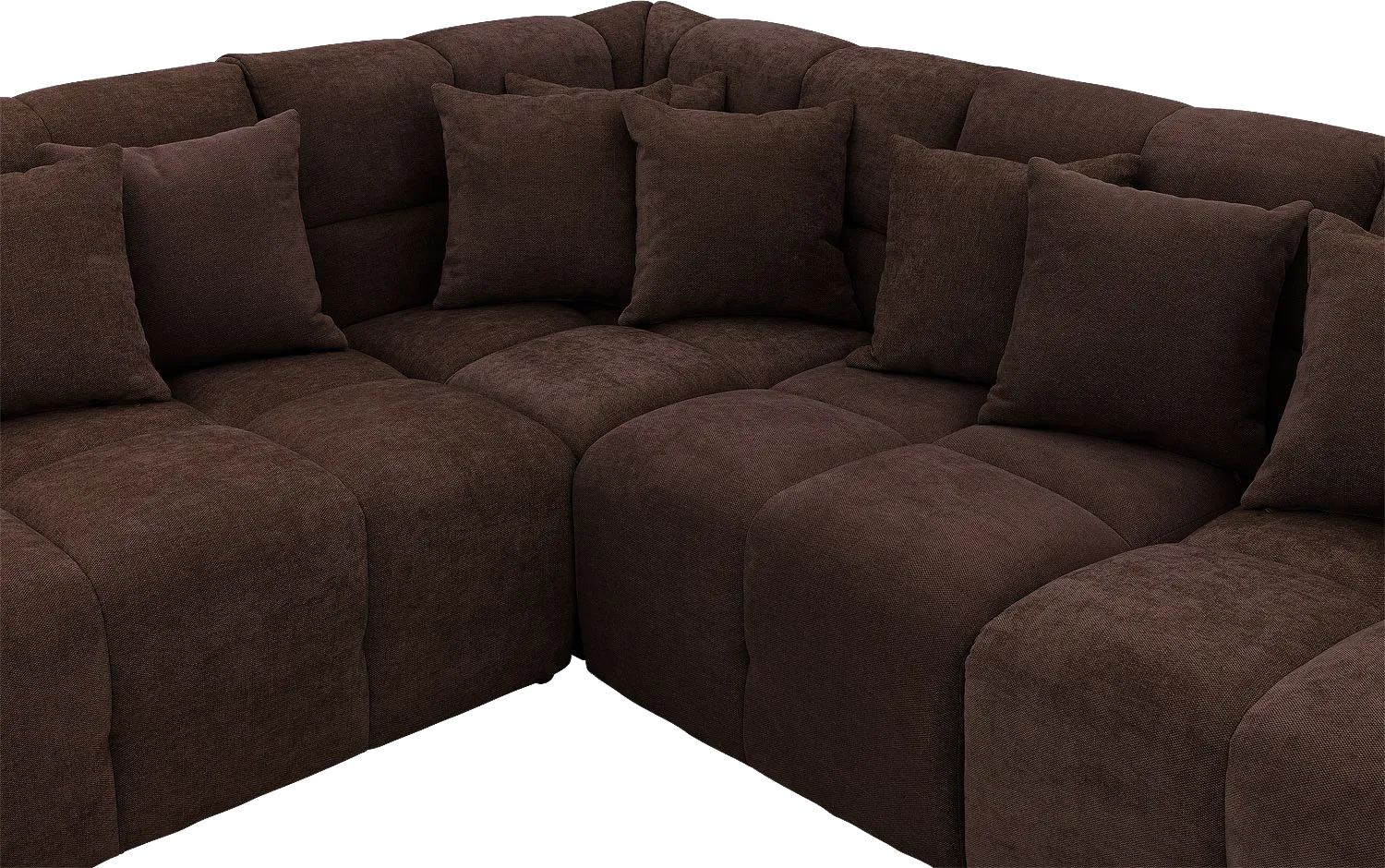 Goossens Excellent Kubus Bank Stof Bruin - 8252759-goossens-excellent-kubus-bank-stof-bruin-05