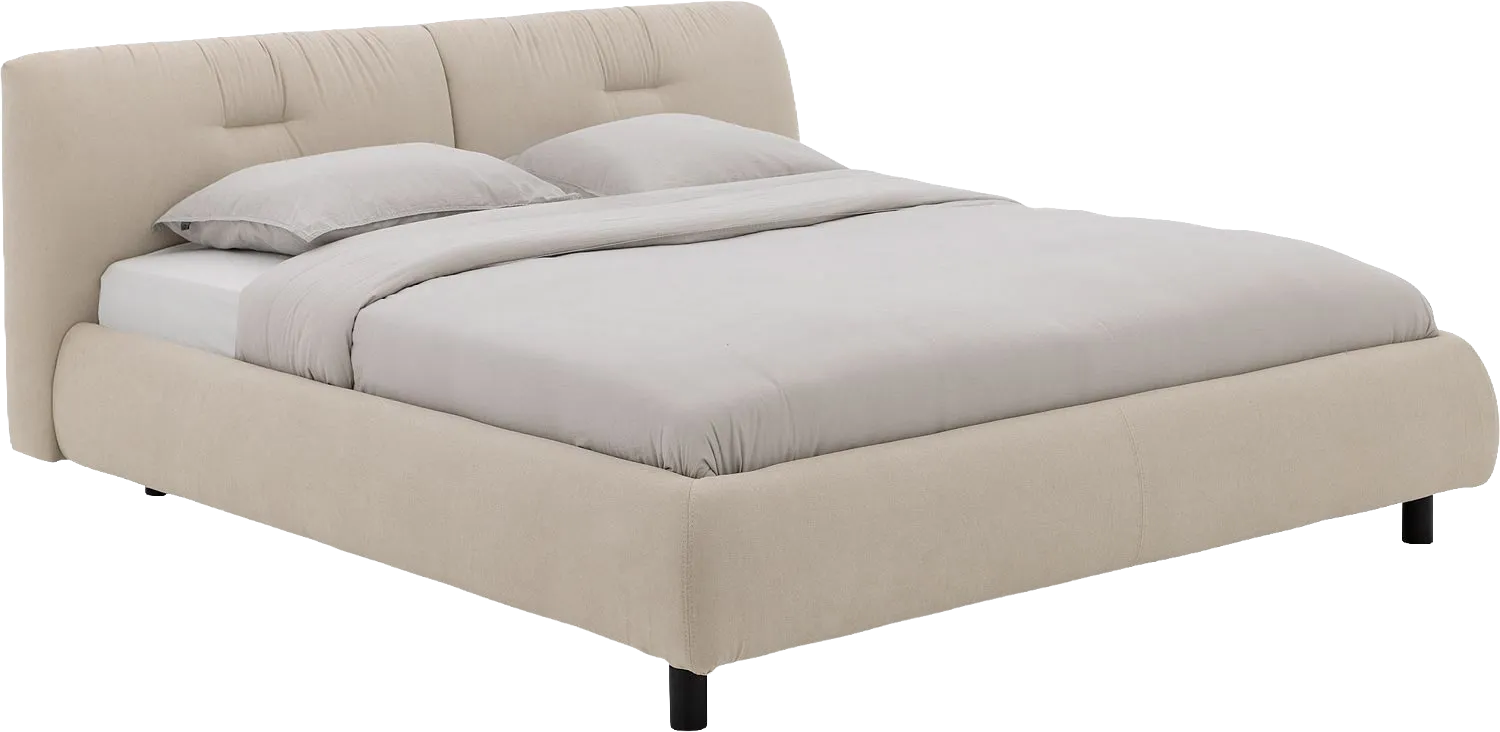 Goossens Taranto Bedframe Stof - 8252675-goossens-taranto-bedframe-stof-01