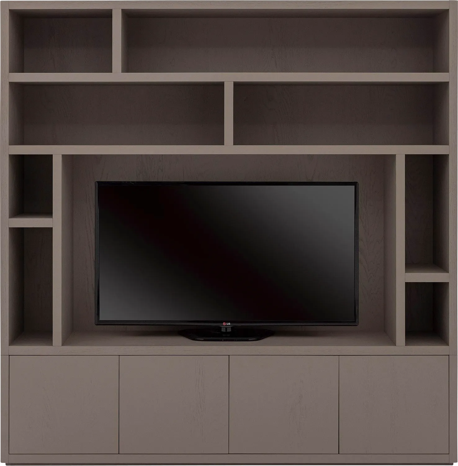 Goossens Barcelona Tv Meubel Eiken Bruin - 8251691-goossens-barcelona-tv-meubel-eiken-bruin-01