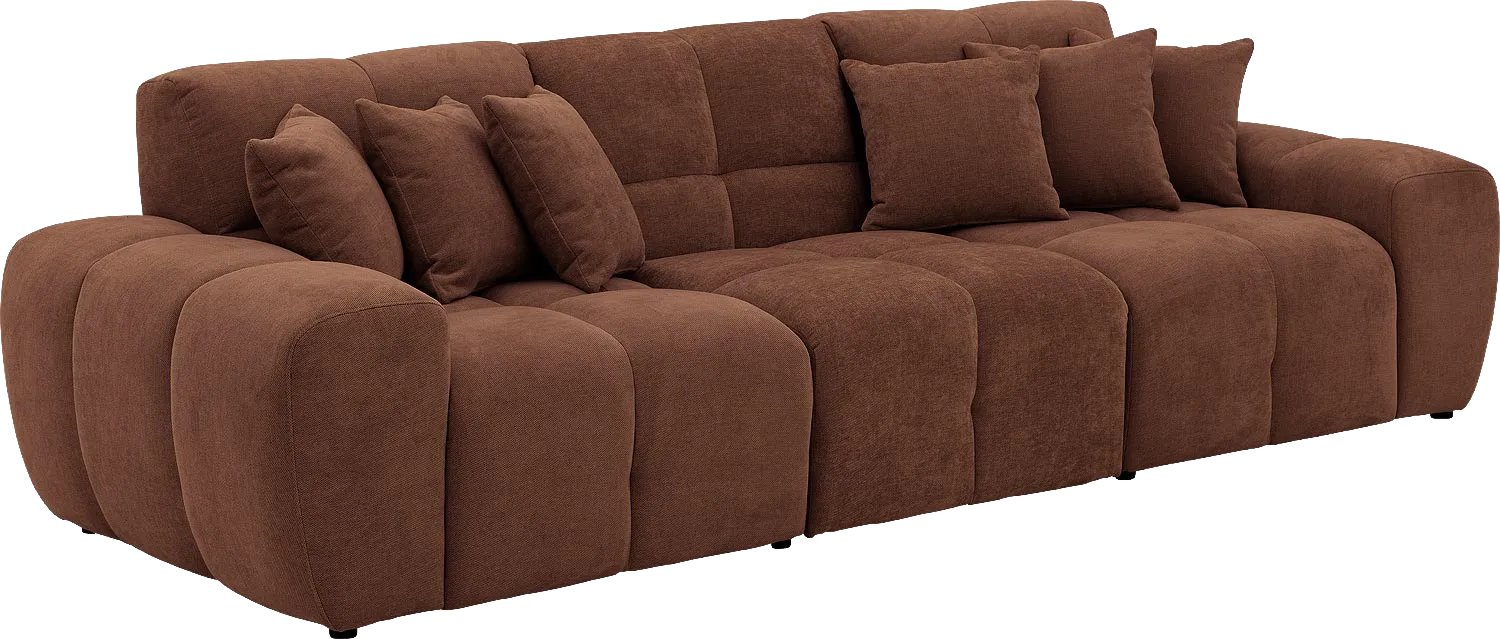 Goossens Excellent Kubus Bank Stof Bruin - 8252694-goossens-excellent-kubus-bank-stof-bruin-02