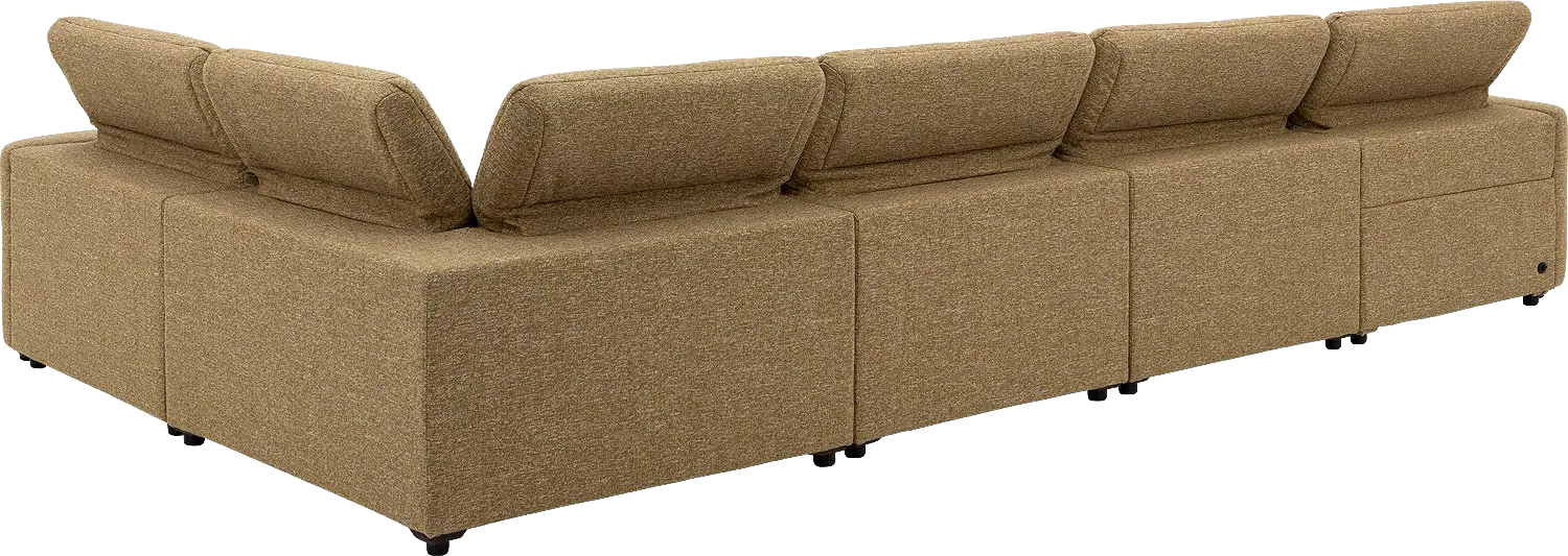 Goossens Comoda Bank Stof Geel - 8260255-goossens-comoda-bank-stof-geel-12