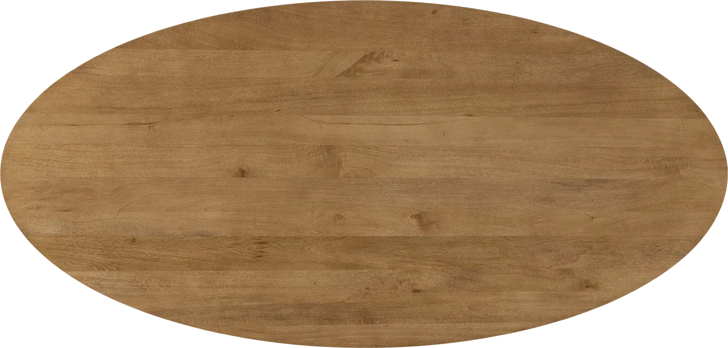 Goossens Basic Lecce Eettafel Mango Bruin - 8260884-goossens-basic-lecce-eettafel-mango-bruin-22