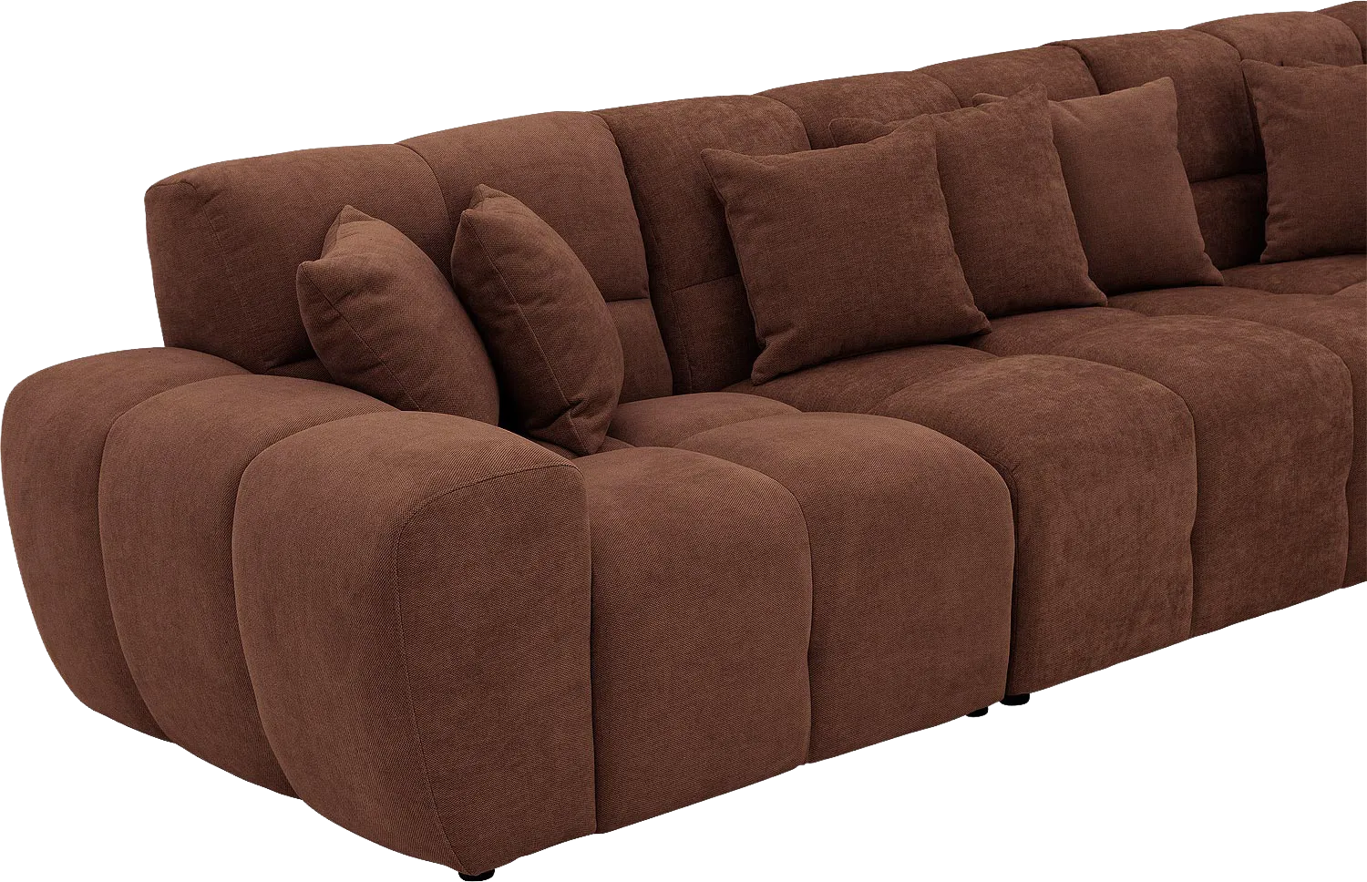 Goossens Excellent Kubus Bank Stof Bruin - 8252882-goossens-excellent-kubus-bank-stof-bruin-08