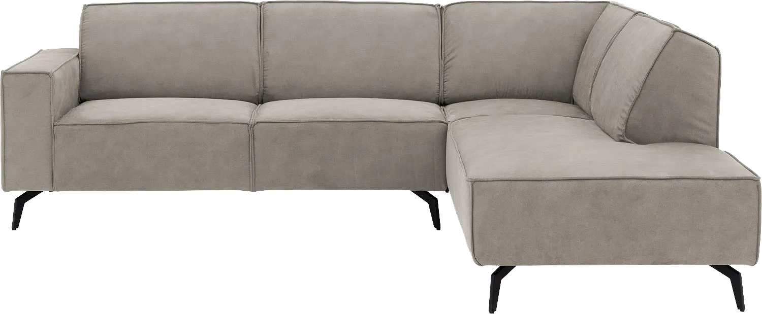 Goossens Hercules Bank Microvezel Grijs - 8235126-goossens-hercules-bank-microvezel-grijs-01