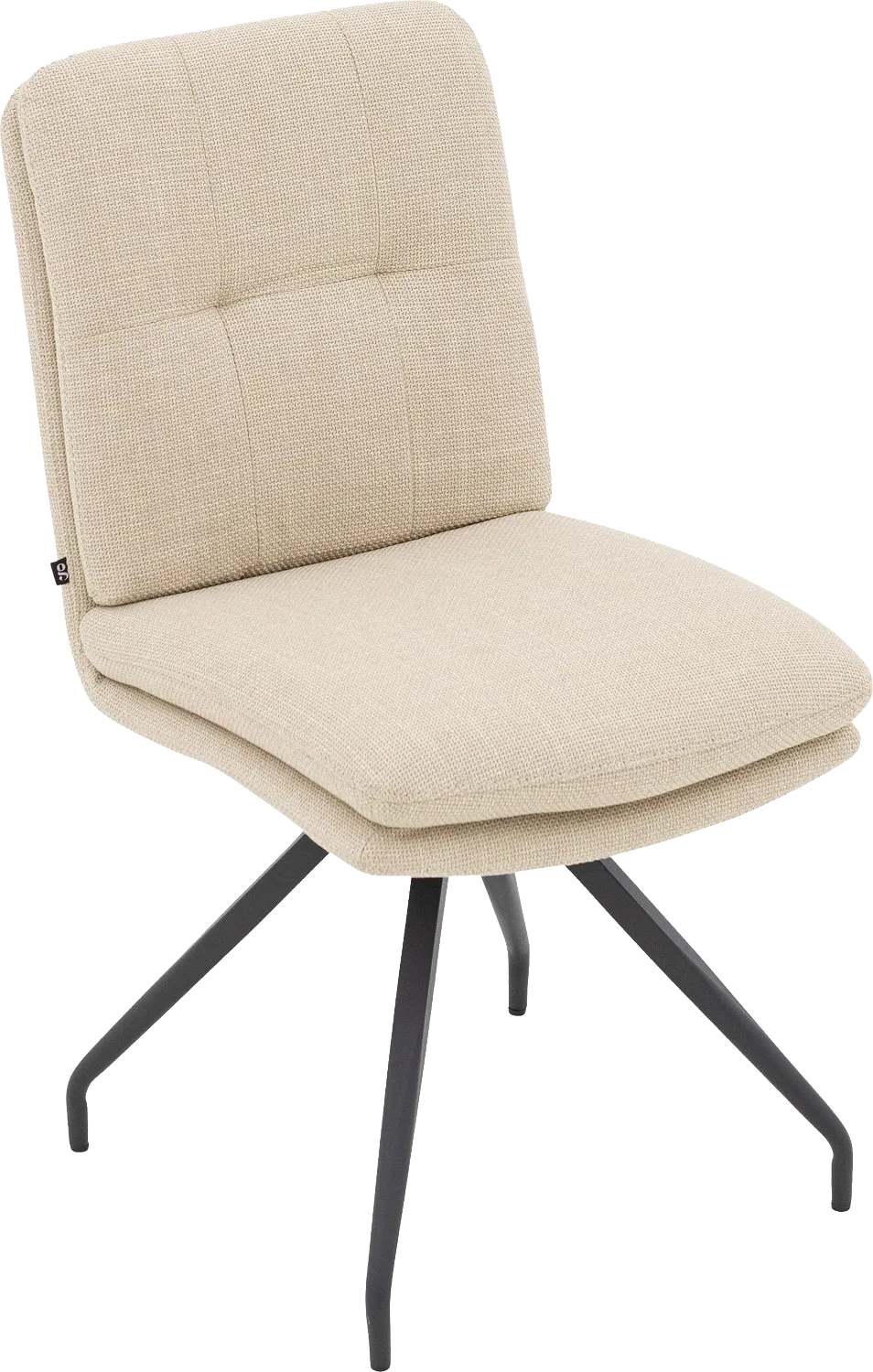 Goossens Mirthe Eetkamerstoel Stof Beige - 8252170-goossens-mirthe-eetkamerstoel-stof-beige-05
