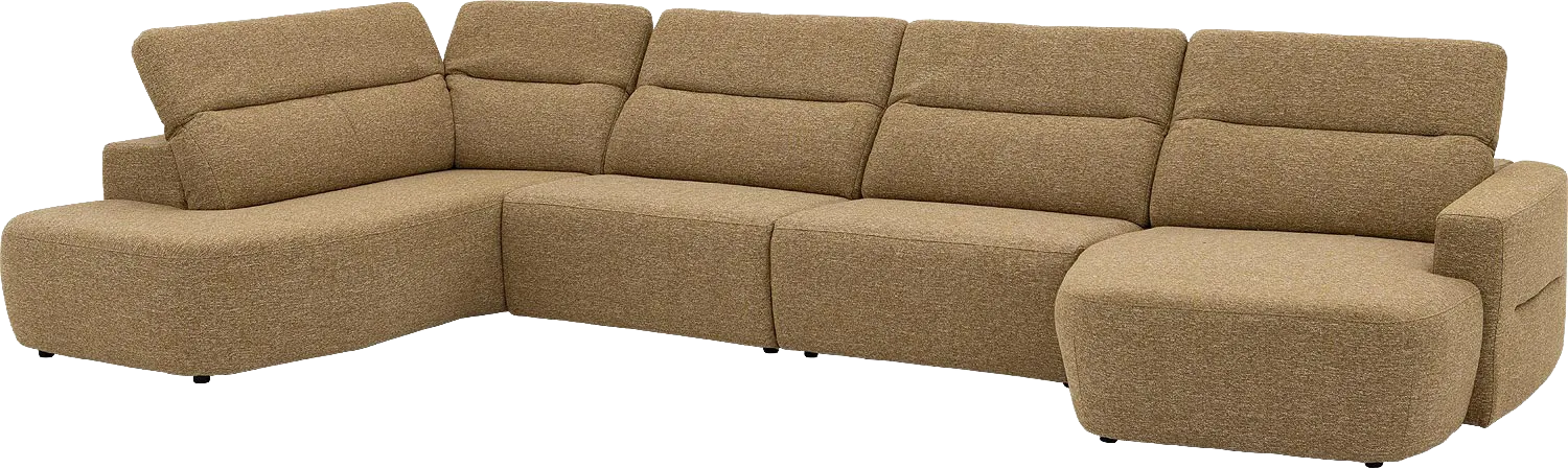 Goossens Comoda Bank Stof Geel - 8260253-goossens-comoda-bank-stof-geel-04