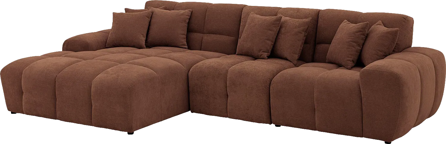 Goossens Excellent Kubus Bank Stof Bruin - 8252710-goossens-excellent-kubus-bank-stof-bruin-02
