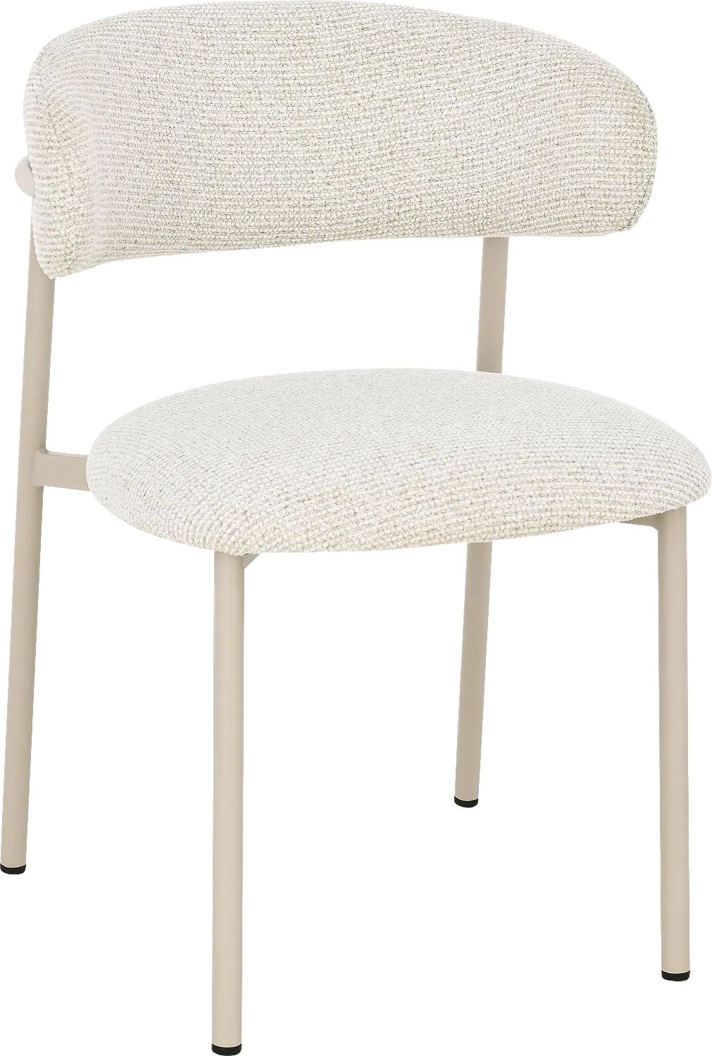 Goossens Basic Siem Eetkamerstoel Stof Wit - 8251688-goossens-basic-siem-eetkamerstoel-stof-wit-01