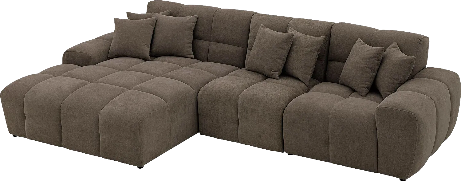 Goossens Excellent Kubus Bank Stof Bruin - 8252712-goossens-excellent-kubus-bank-stof-bruin-03