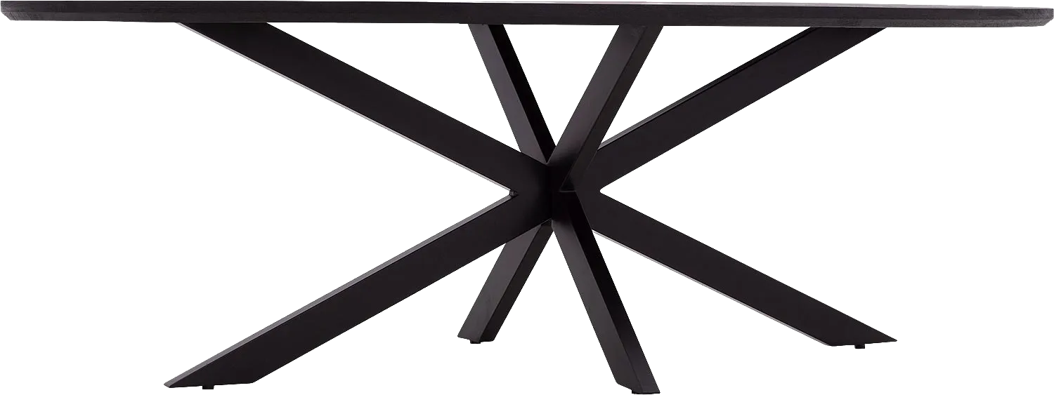 Goossens Nilo Eettafel Mango Zwart - 8251608-goossens-nilo-eettafel-mango-zwart-04