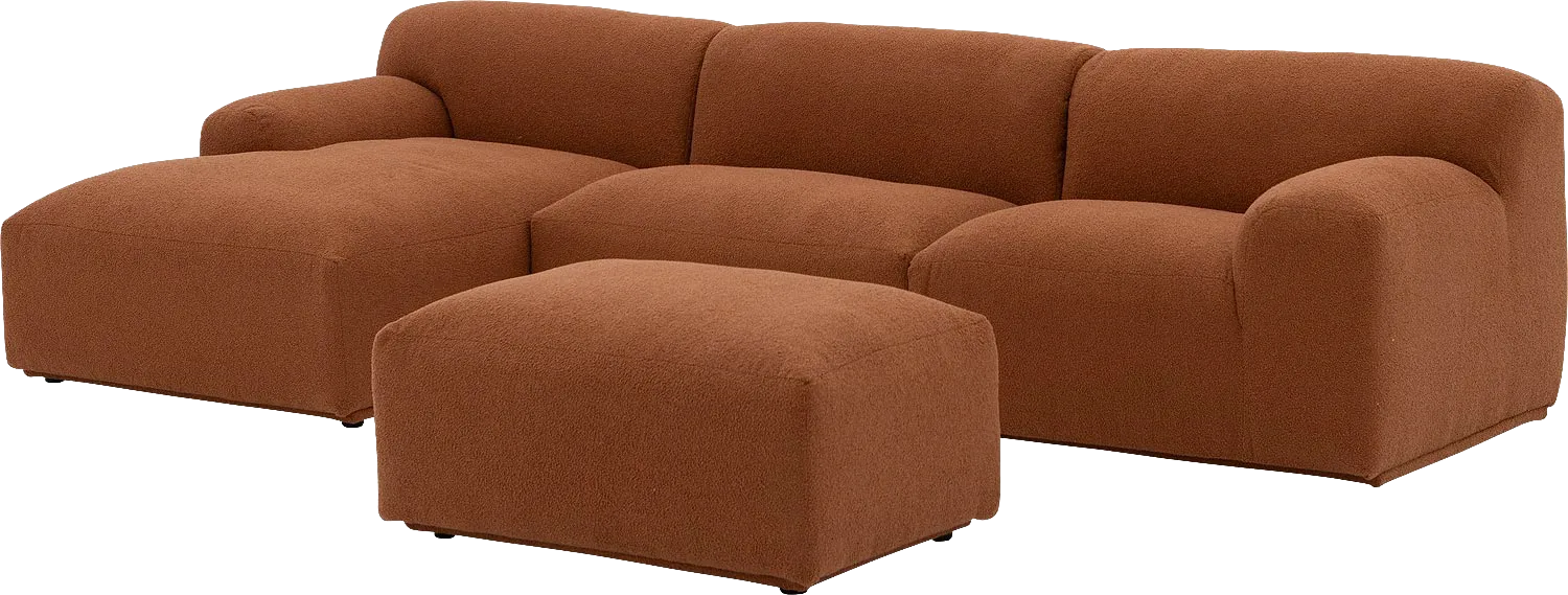 Goossens Excellent Sens Bank Stof Bruin - 8260371-goossens-excellent-sens-bank-stof-bruin-07