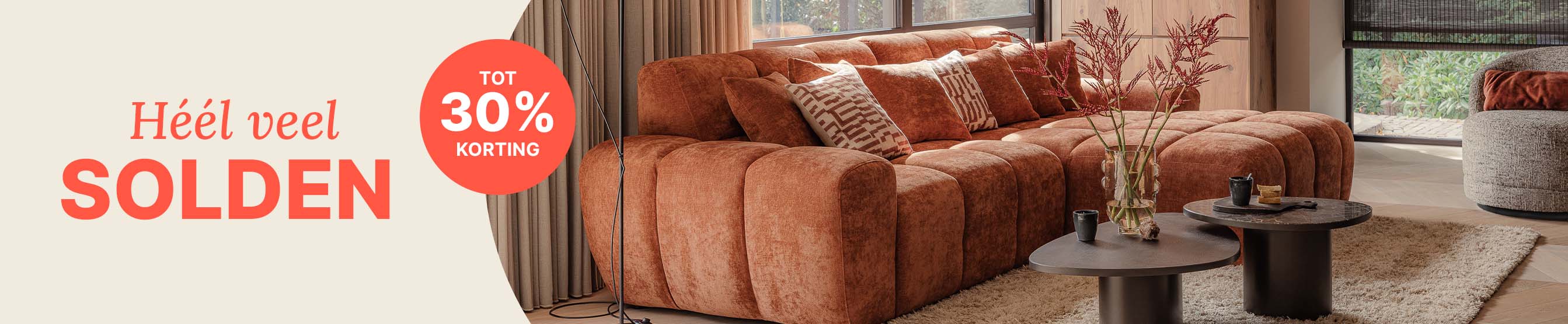 solden tot 30% korting