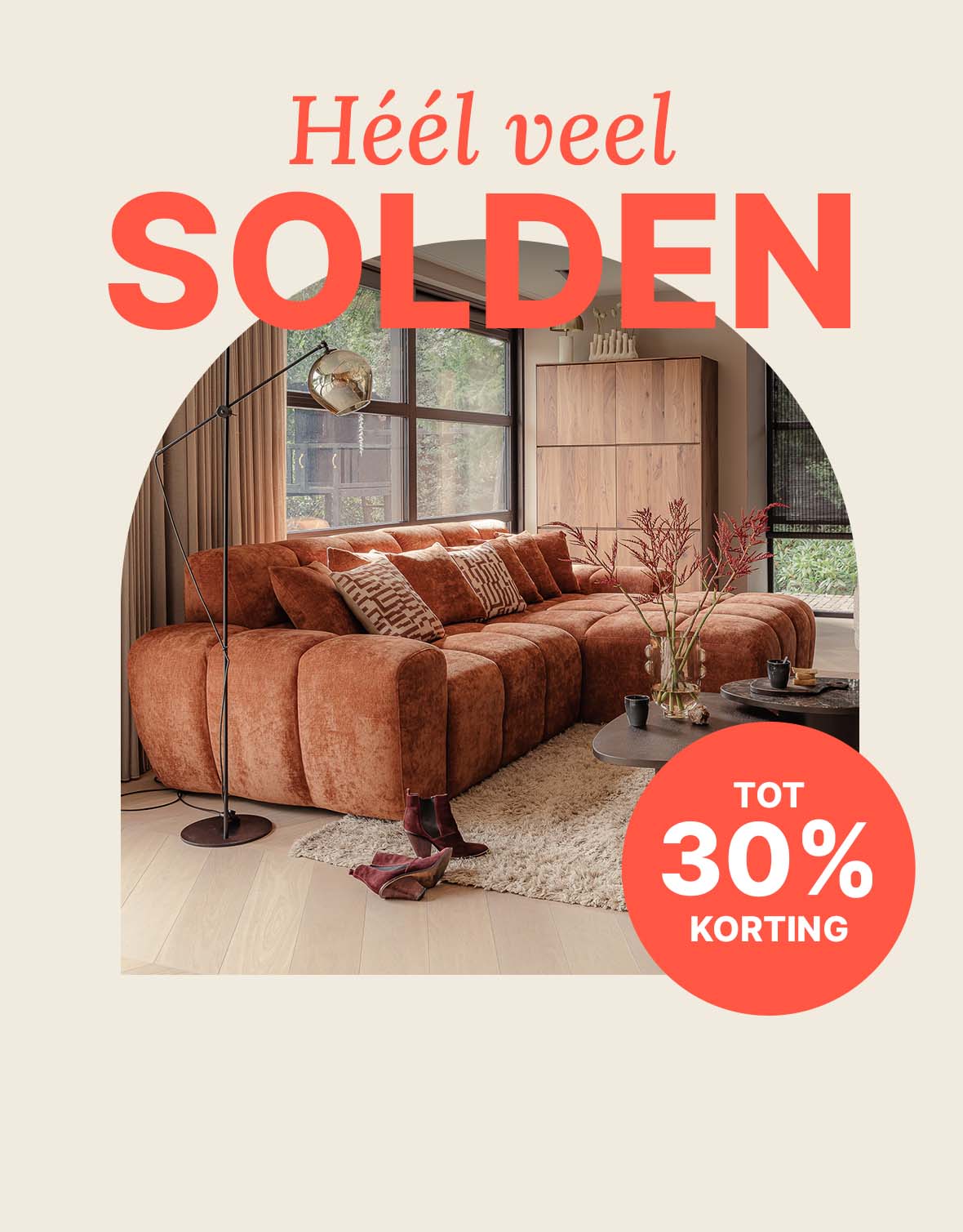 solden tot 30% korting
