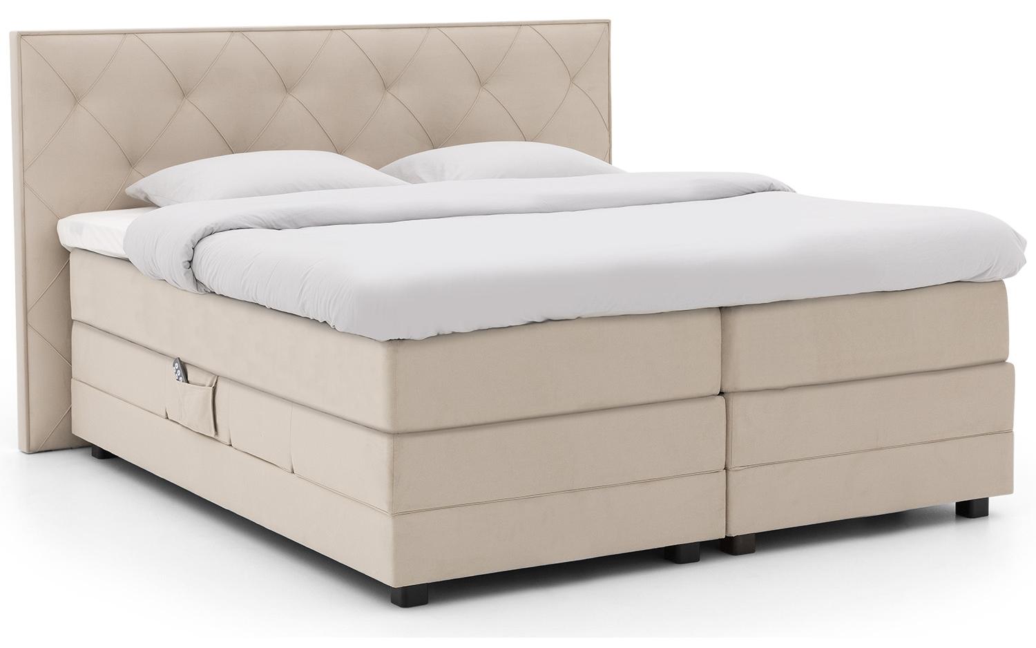 Boxspring Nomade Savanne stepping excl. voetbord