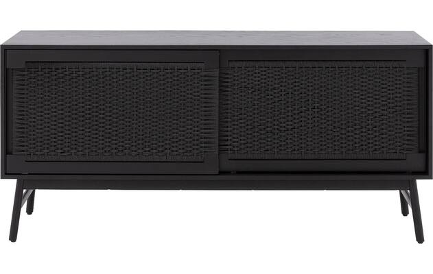 Goossens dressoir libretto zwart eiken - 8233770-goossens-libretto-dressoir-eiken-01