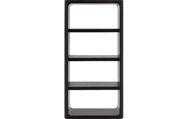 Goossens boekenkast henning zwart mango - 8242818-goossens-henning-boekenkast-mango-01