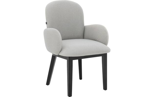 Goossens eetkamerstoel lahja grijs stof - 8244135-goossens-lahja-eetkamerstoel-stof-grijs-01