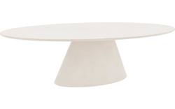 Goossens eettafel stone wit beton - 8222041-01