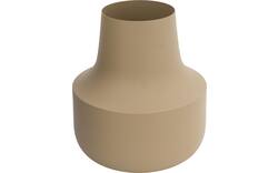 Goossens vaas enok beige metaal - 8242897-goossens-enok-woon-accessoires-metaal-01